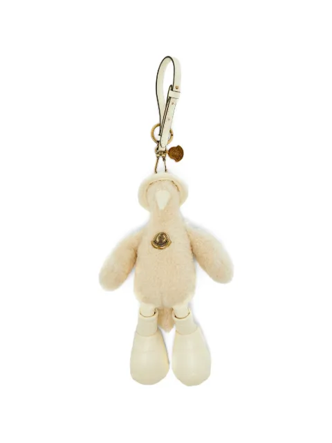 Moncler Vintage duck shearling key holder