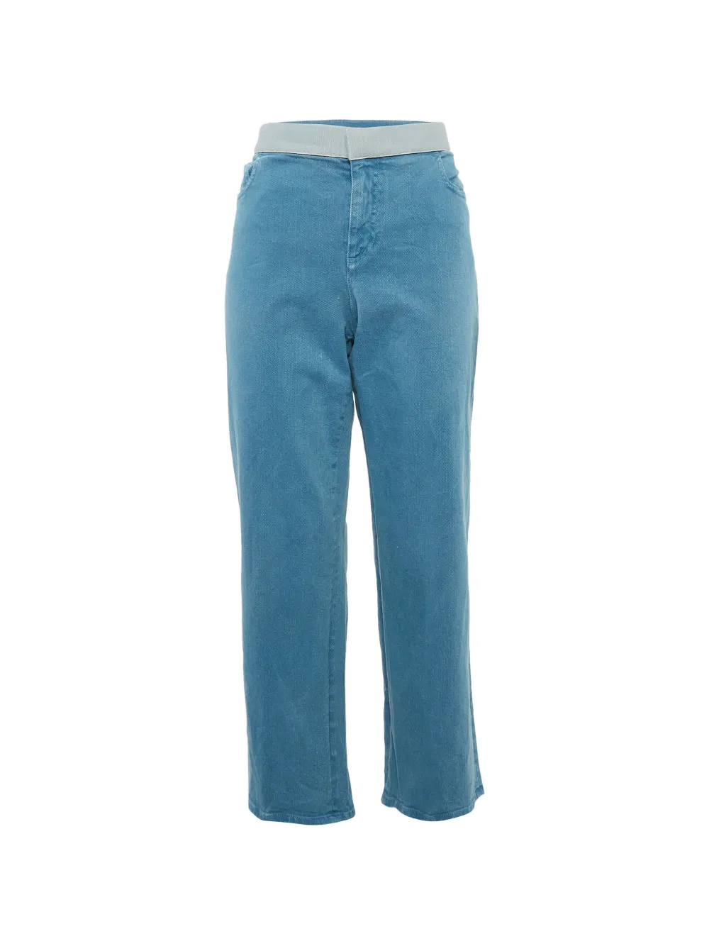 CHANEL Pre-Owned Jeans mit weitem Bein - Blau