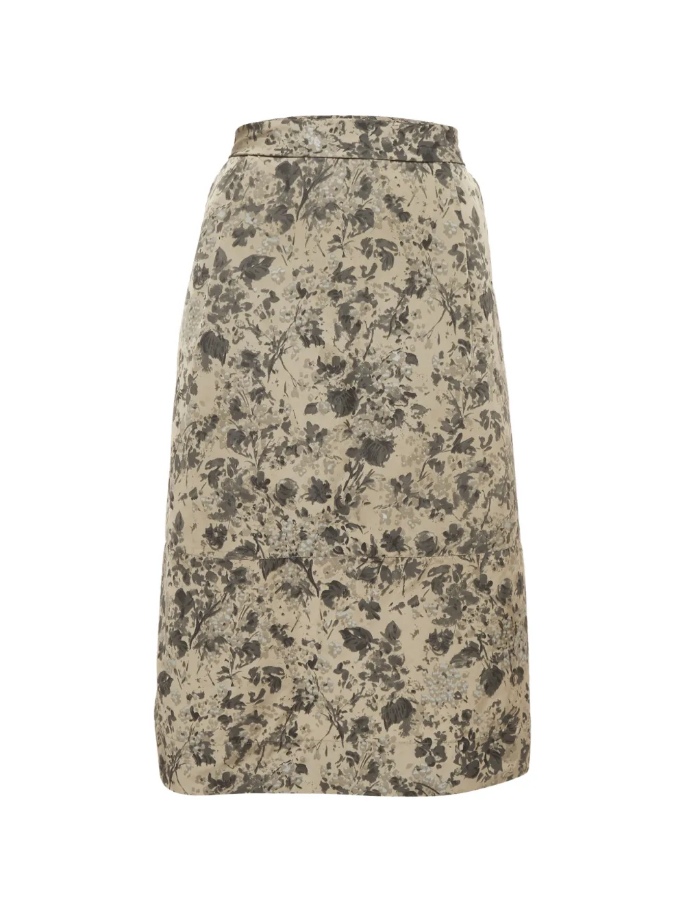 Weekend Max Mara floral-print midi skirt - Toni neutri