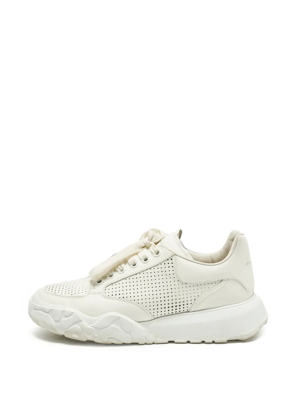 Alexander McQueen Pre-Owned Sprint Runner lace-up sneakers - Nude