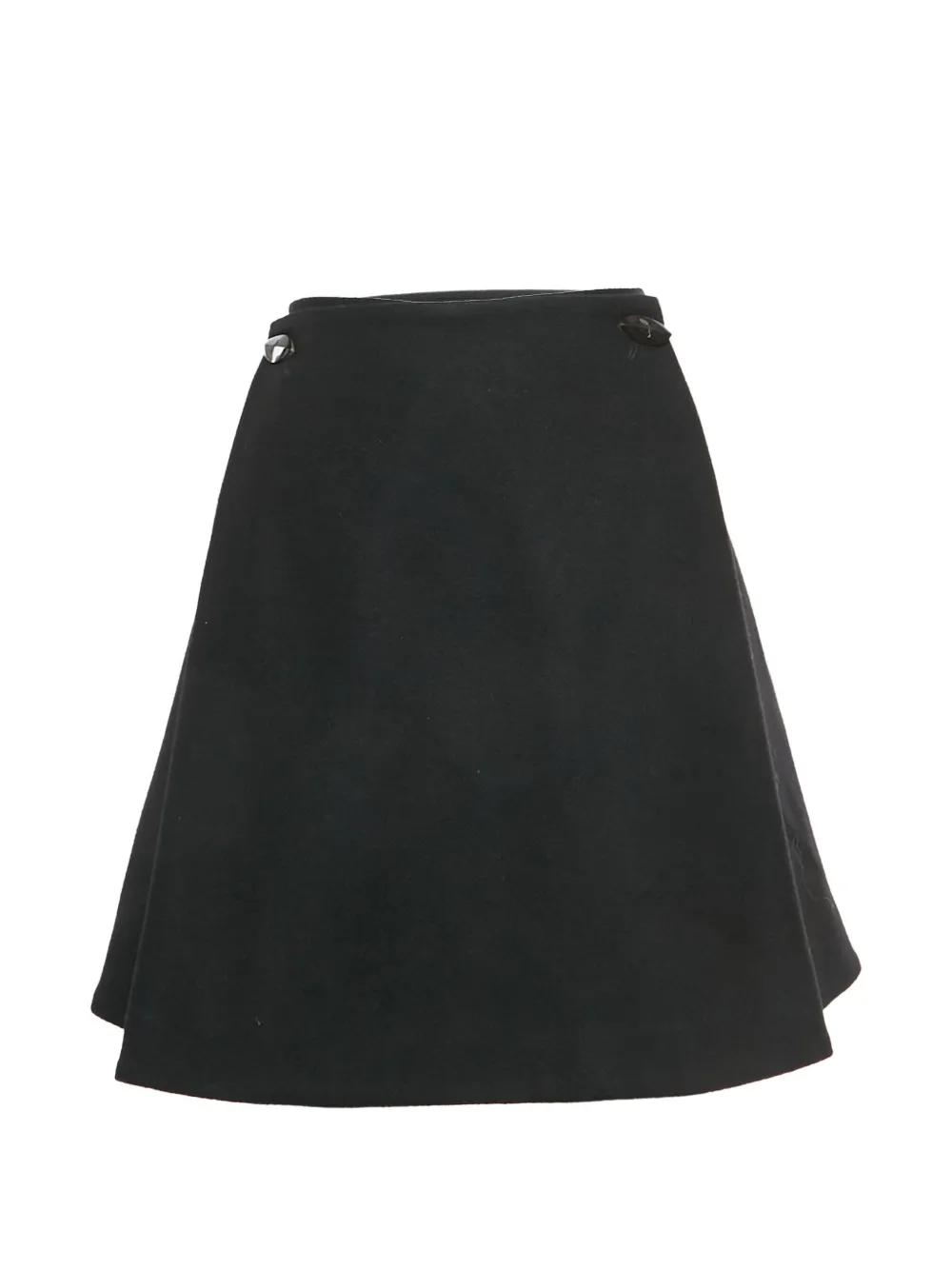 Alexander McQueen Pre-Owned pleated mini skirt - Black