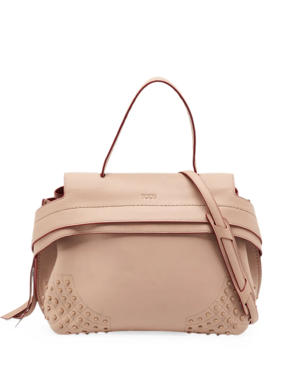 Tod's Vintage Wave top handle bag - Neutrals