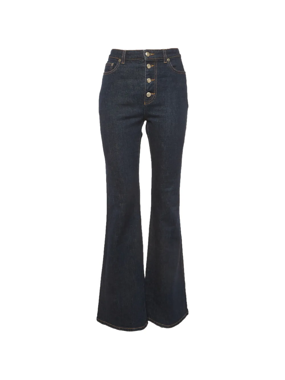 Sonia Rykiel Pre-Owned Jeans svasati a vita alta - Blu