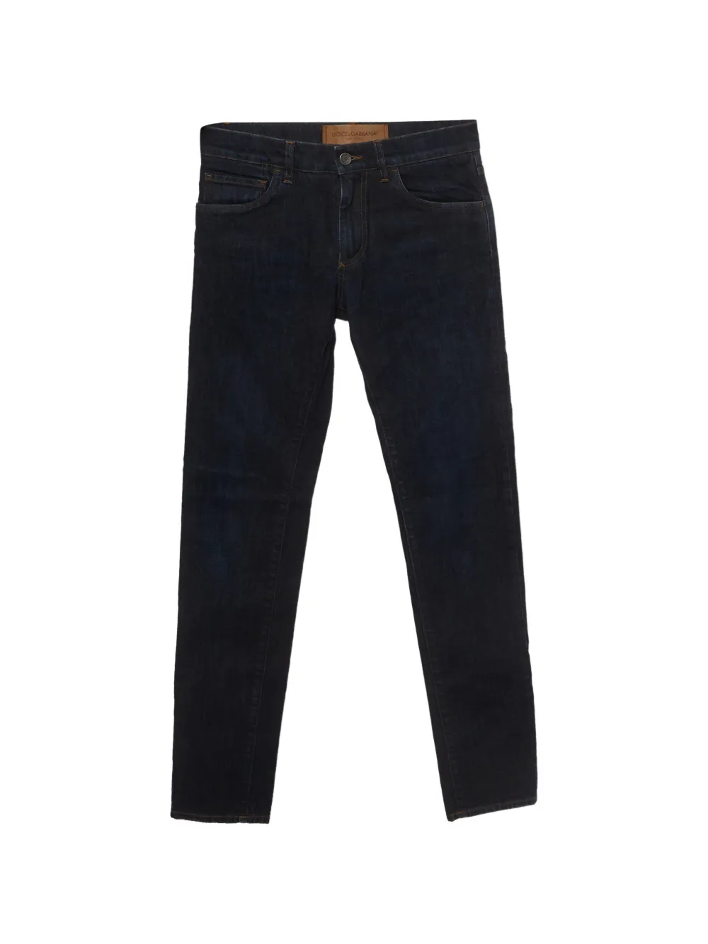 Dolce & Gabbana Pre-Owned belt-loops jeans - Blu
