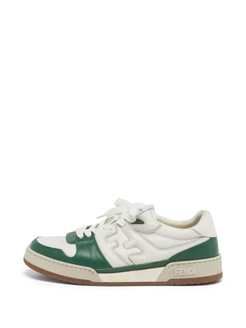 Fendi Pre-Owned Match lace-up low-top sneakers