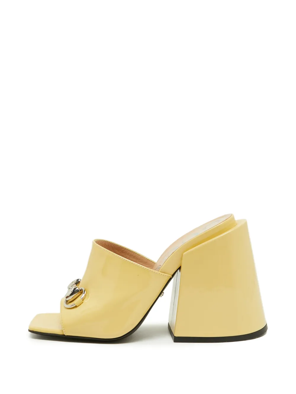 Gucci Pre-Owned Lexi leather sandals - Gelb