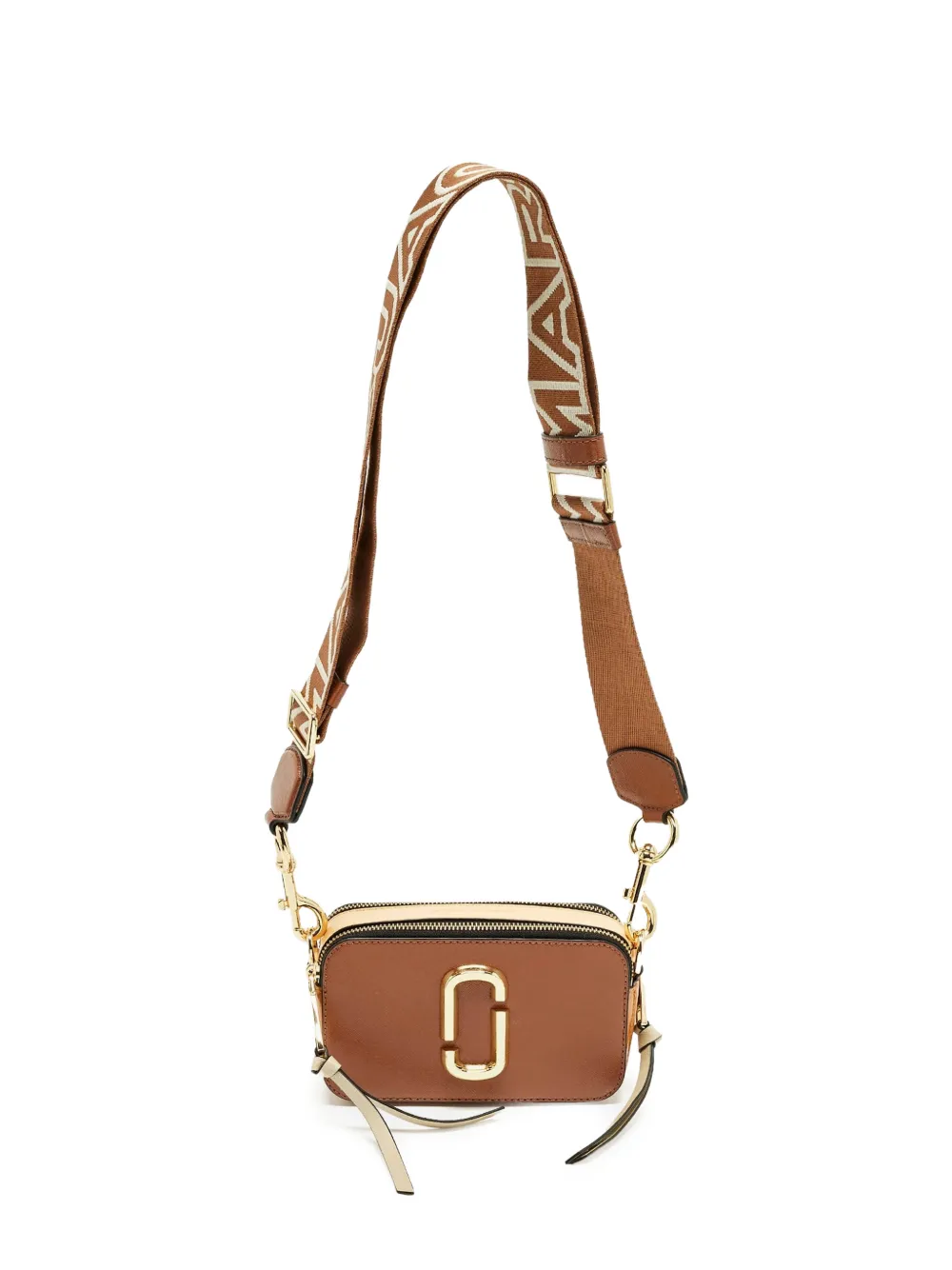 Marc Jacobs Vintage Snapshot patent leather camera bag - Brown