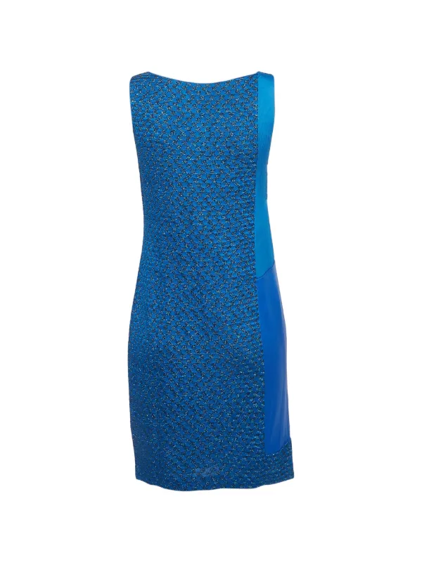 blue lurex knitted mini dress Missoni Pre-Owned lurex-knit Sleeveless | #strap dresses