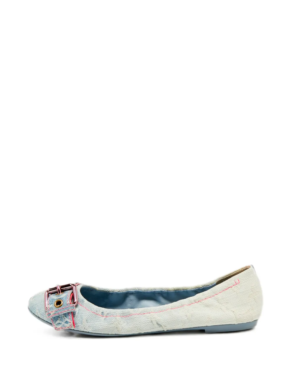 Louis Vuitton Pre-Owned monogram ballet flats - Blu
