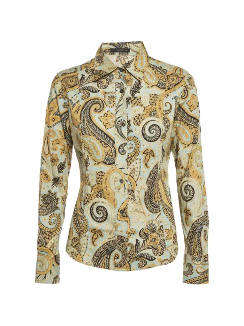 Etro Pre-Owned skjorte med paisleytryk og knapper