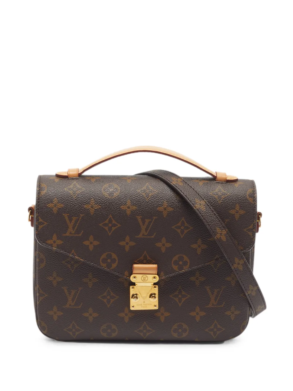 Louis Vuitton Pre-Owned Borsa a mano Pochette Metis con monogramma - Marrone