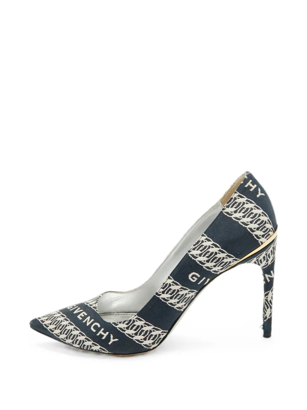 Givenchy Pre-Owned Pumps G-Chain a punta - Blu