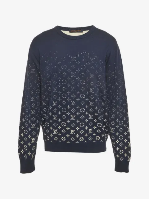 Louis Vuitton Pre-Owned suéter con monograma