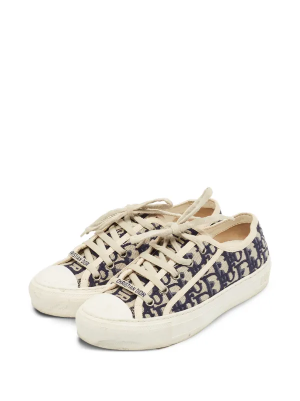 Christian Dior Pre-Owned Walk'n'Dior low-top Sneakers | Blue
