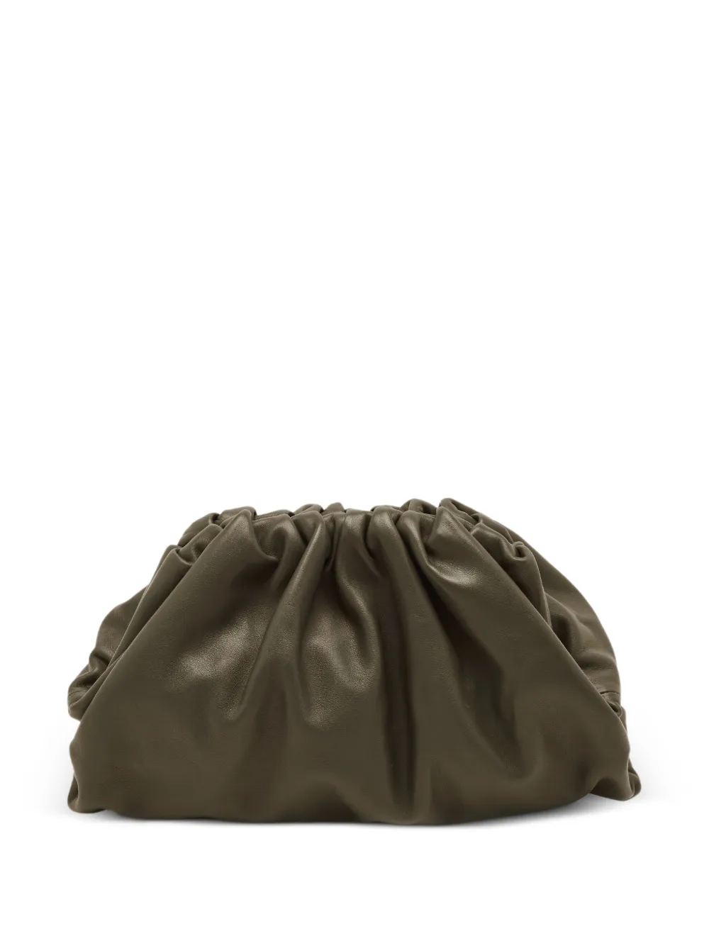 Bottega Veneta Pre-Owned The Pouch gathered clutch bag - Verde