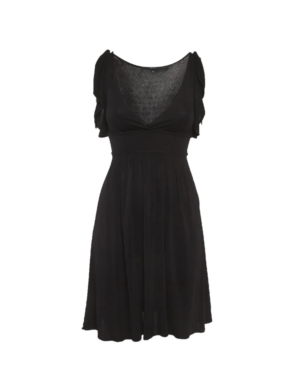 Gucci Pre-Owned pleated midi dress - Nero
