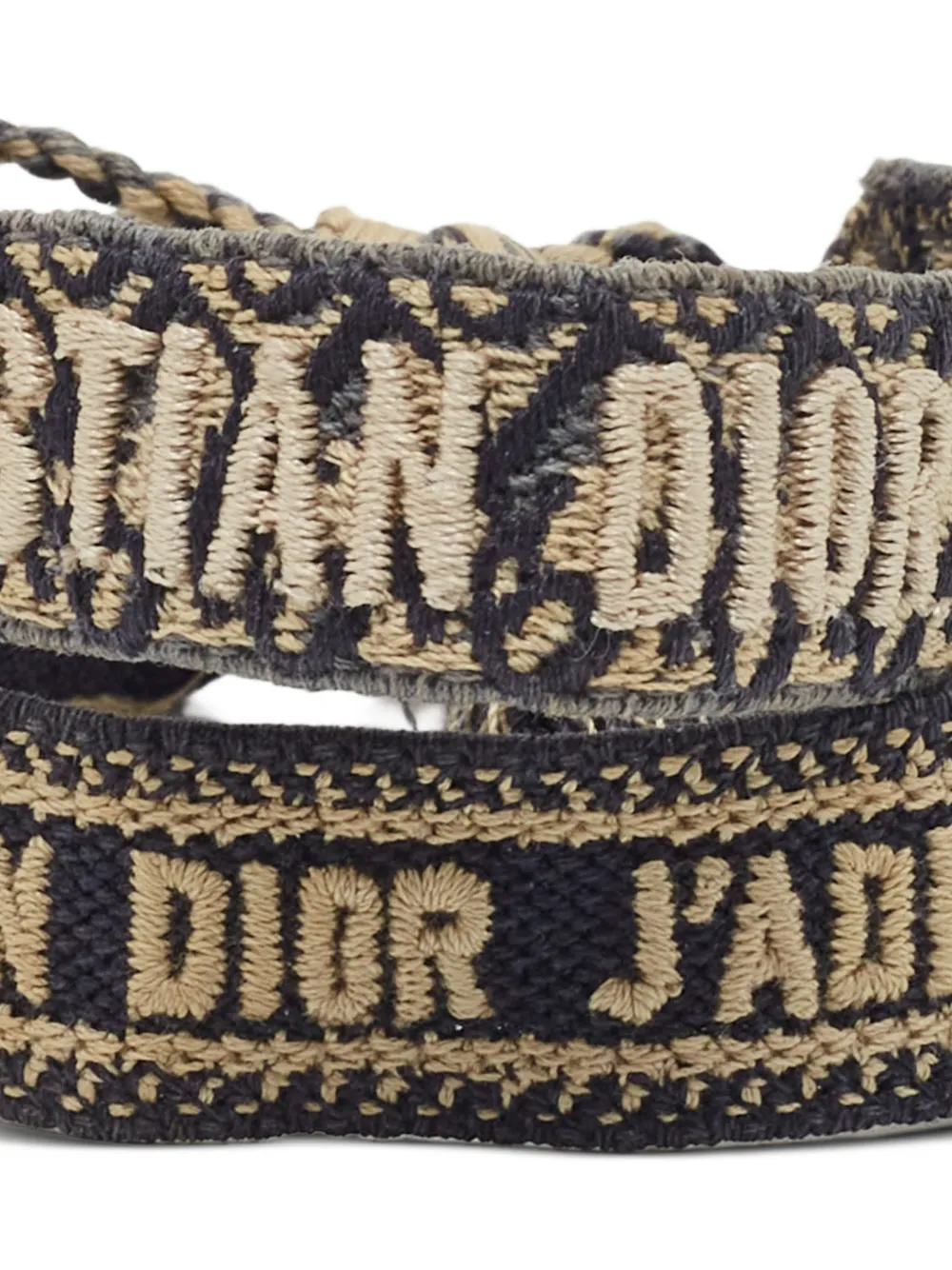 Christian Dior Pre-Owned J'Adior Woven Bracelets (set Of two