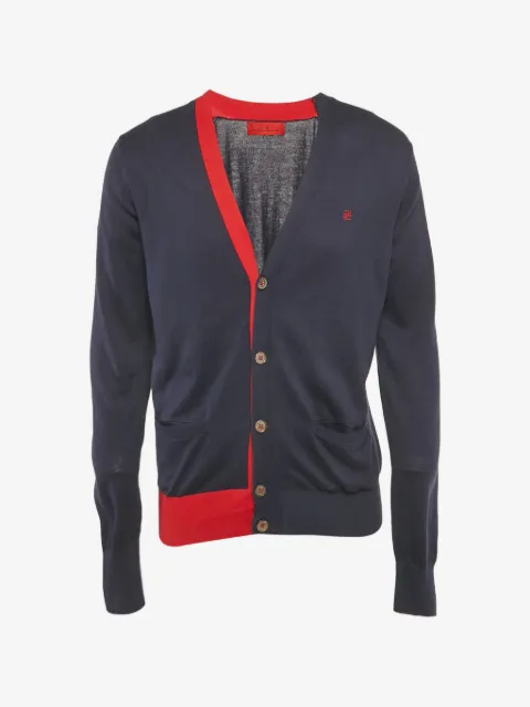 Carolina Herrera Vintage button-front cotton cardigan