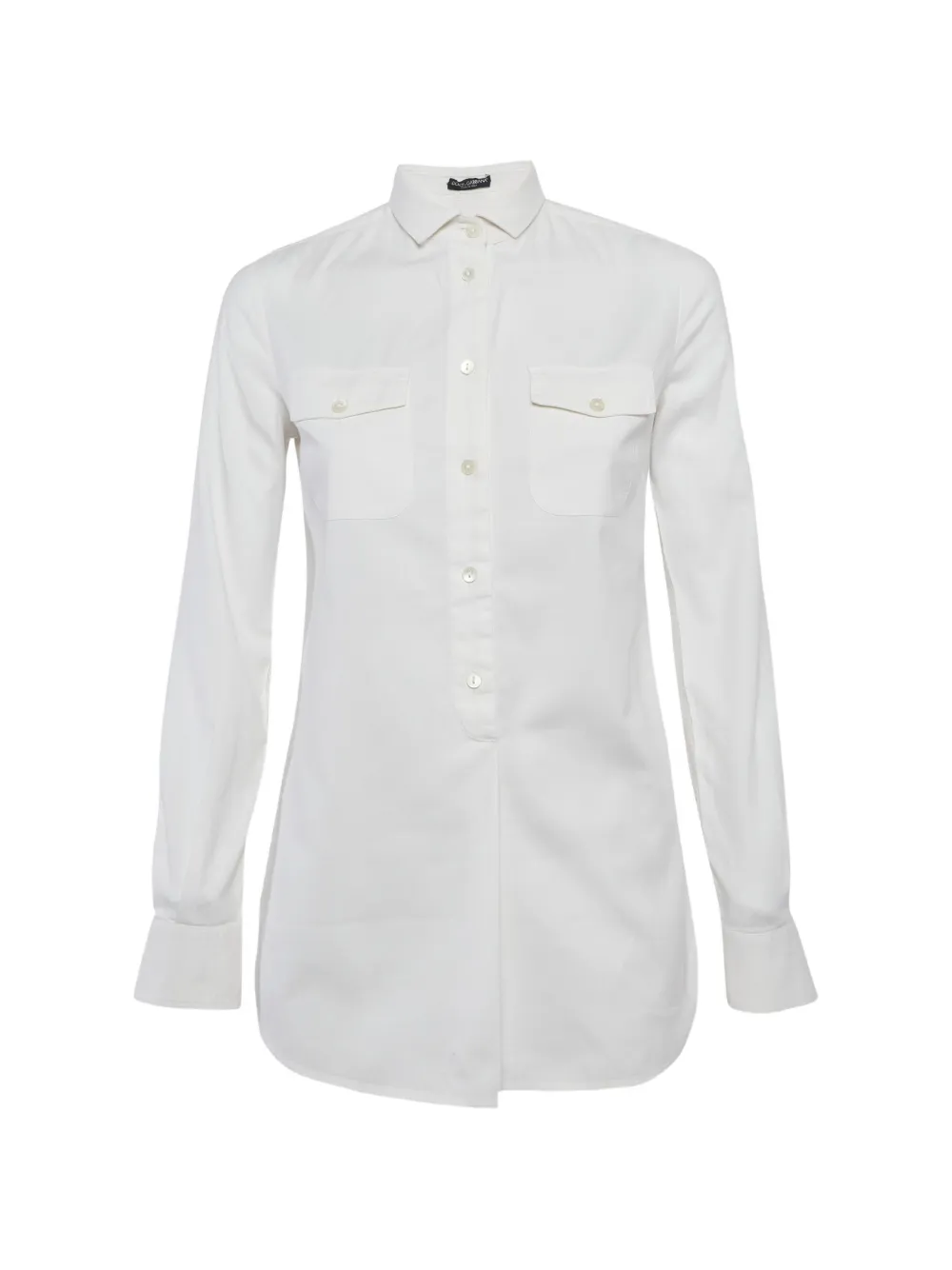 Dolce & Gabbana Pre-Owned chest-pocket shirt - Bianco