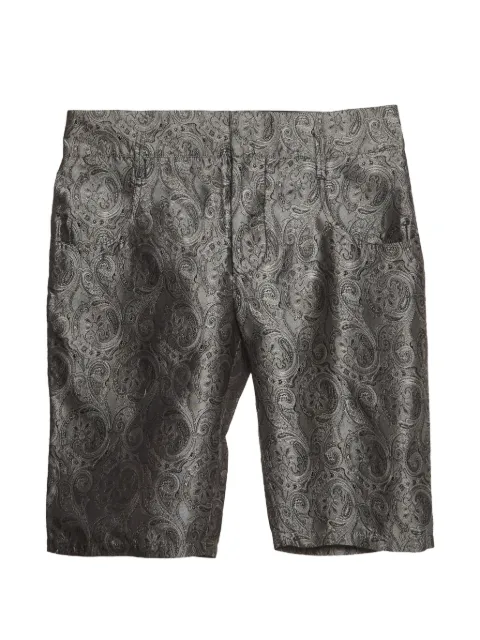 Balenciaga Pre-Owned paisley-print jacquard shorts