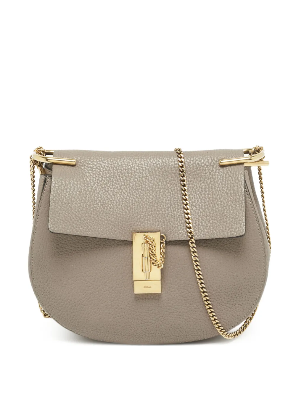 Chloé Pre-Owned medium Drew shoulder bag - Grigio