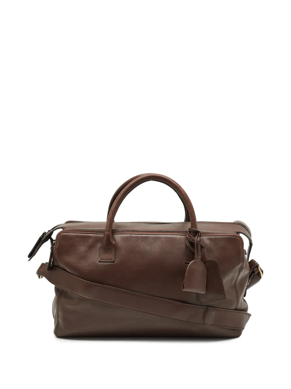 CHANEL Pre-Owned Triple Zip holdall bag - Brown