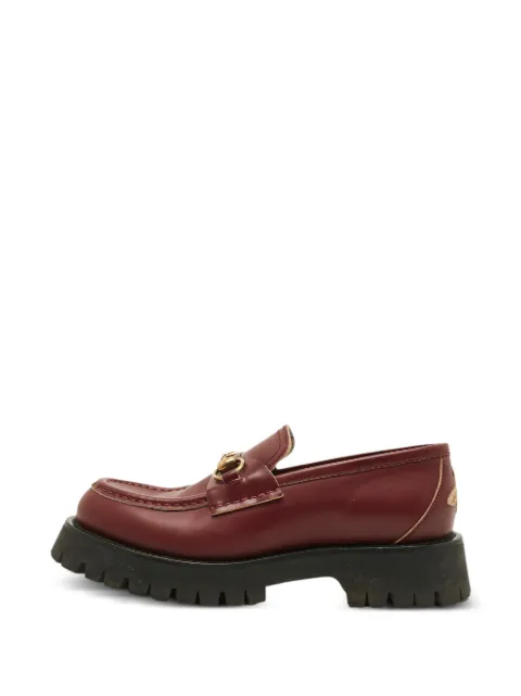 Gucci Pre-Owned Horsebit leather platform loafers