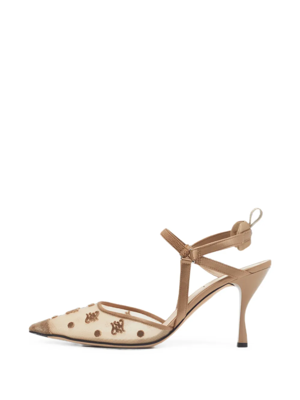 Fendi Pre-Owned Colibri slingback heeled pumps - Toni neutri