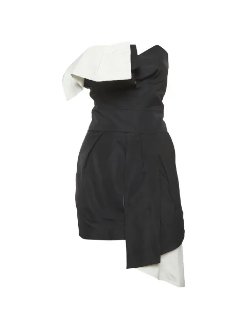 Alexandre Vauthier asymmetrical pleated mini dress