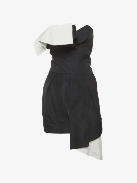 Alexandre Vauthier robe courte asymétrique plissée