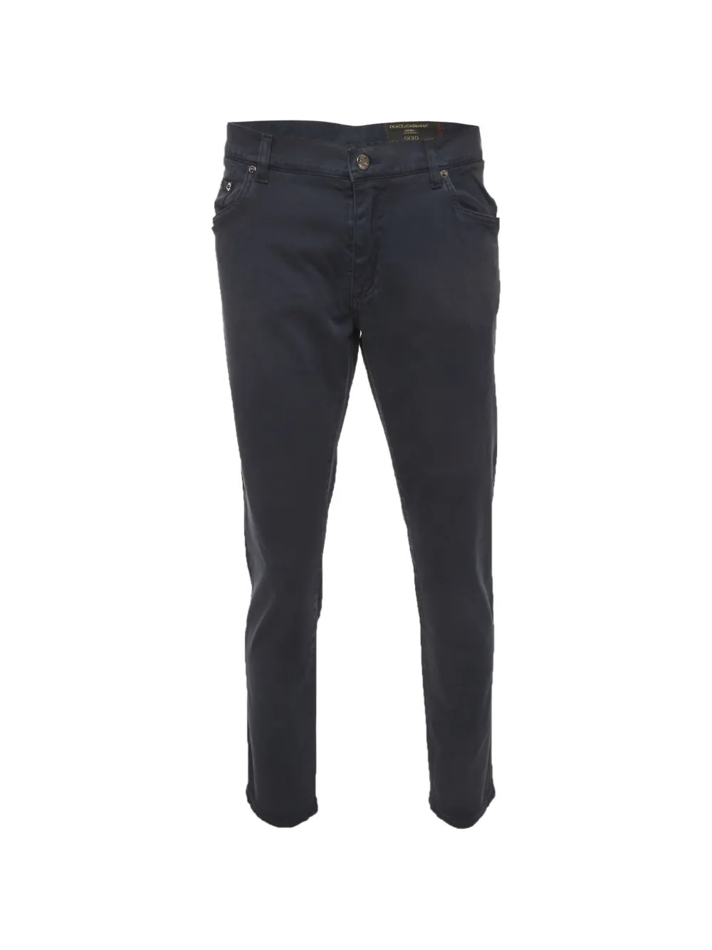 Dolce & Gabbana Pre-Owned Gold slim-fit jeans - Blu