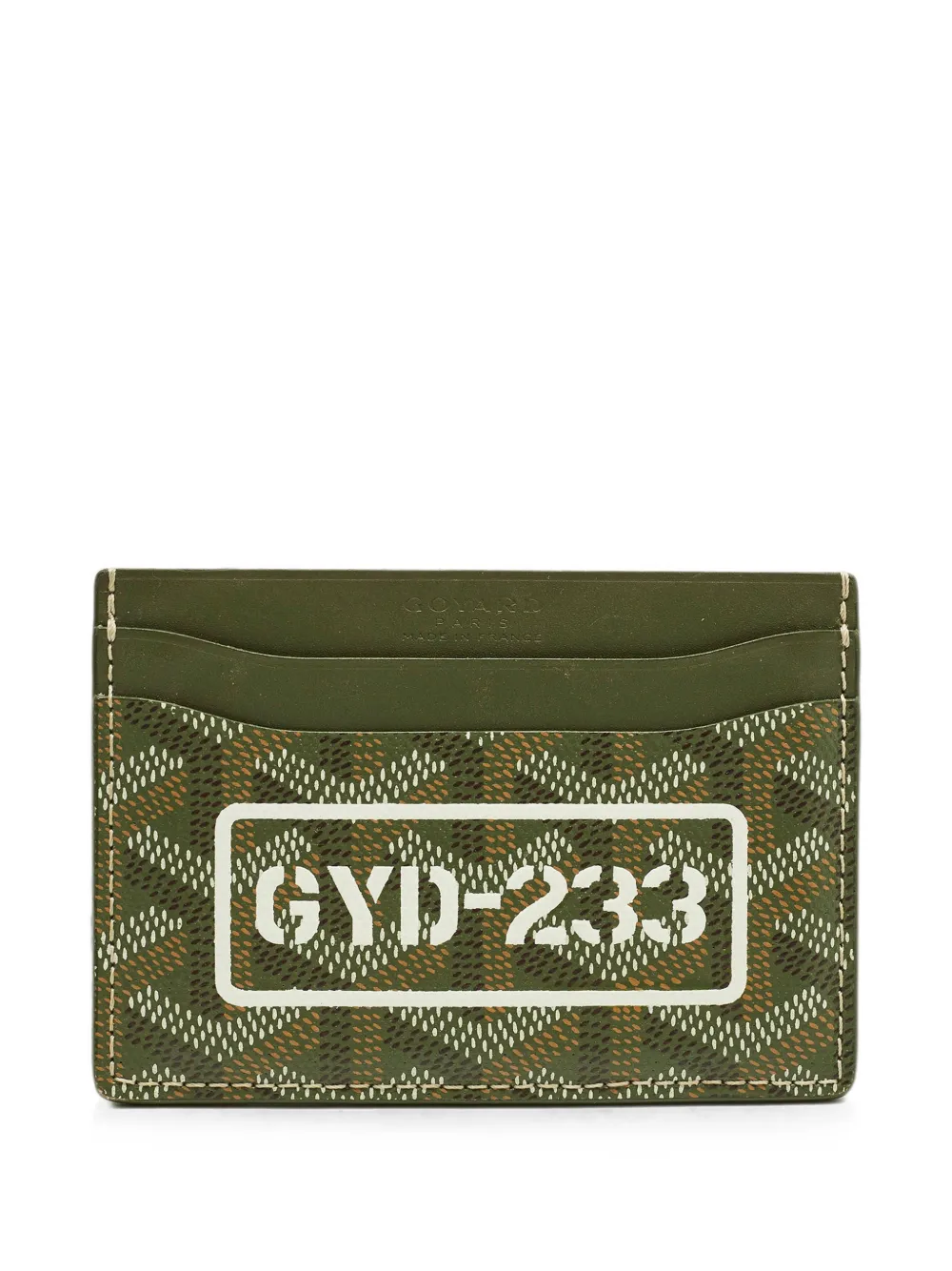 Goyard Pre-Owned 2024 Saint Sulpice Goyardine card holder - Grün