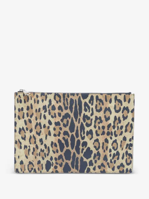 Givenchy Pre-Owned cartera para celular con motivo de leopardo