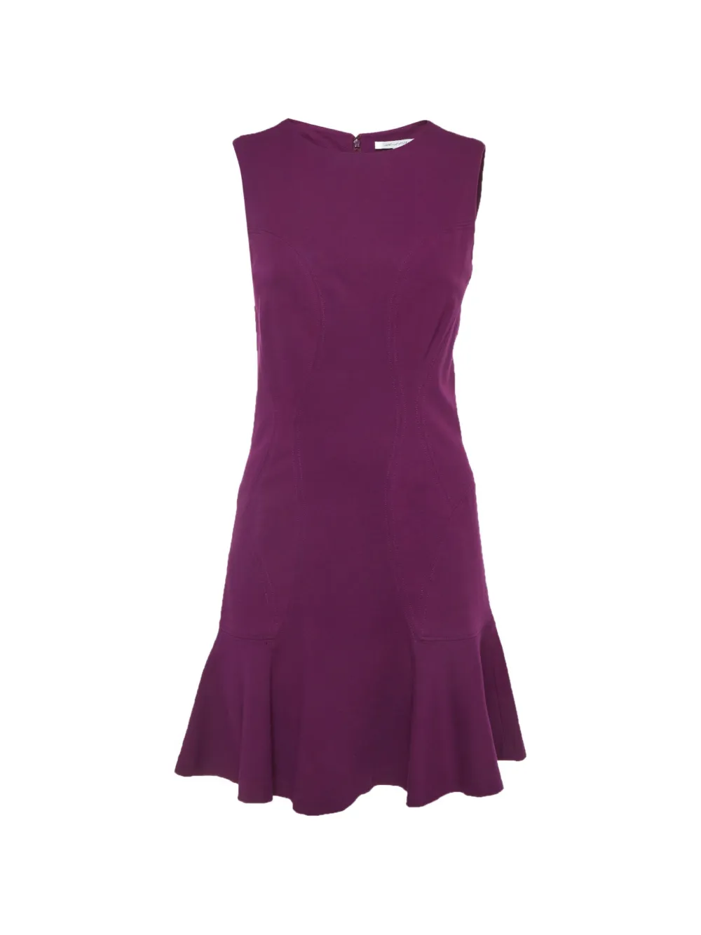 DVF Diane von Furstenberg flared-hem sleeveless dress - Violett