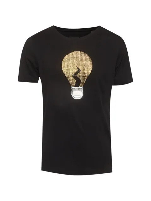 Fendi Pre-Owned lightbulb embellished T-shirt