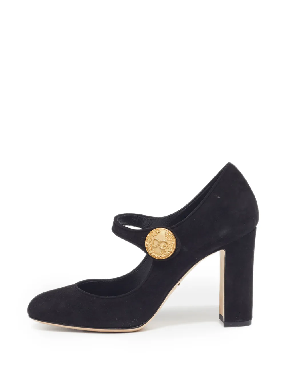 Dolce & Gabbana Pre-Owned Vally logo-button pumps - Schwarz