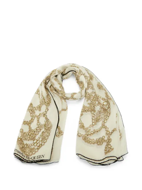 Alexander McQueen Pre-Owned printed scarf