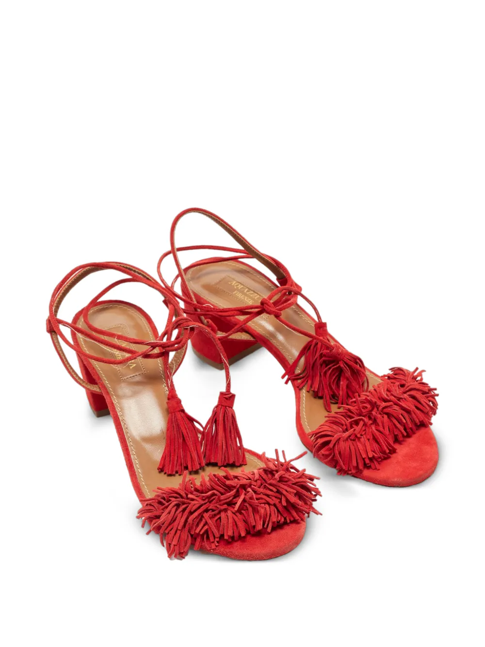 Aquazzura Wild Thing heeled sandals - Rot