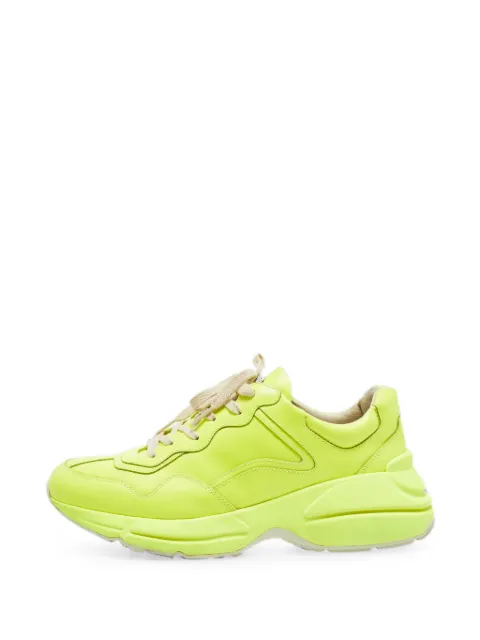 Gucci Pre-Owned Rhyton lace-up sneakers