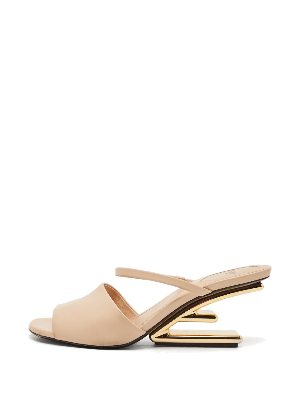 Fendi Pre-Owned Fendi First wedge sandals - Toni neutri