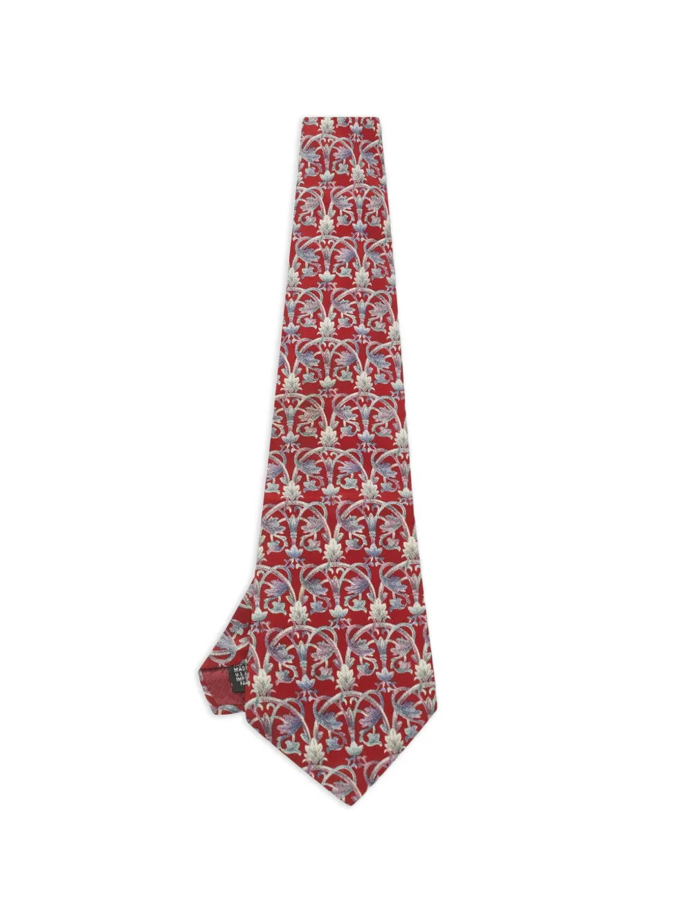 Christian Dior Pre-Owned Cravatta Monsieur con stampa - Rosso