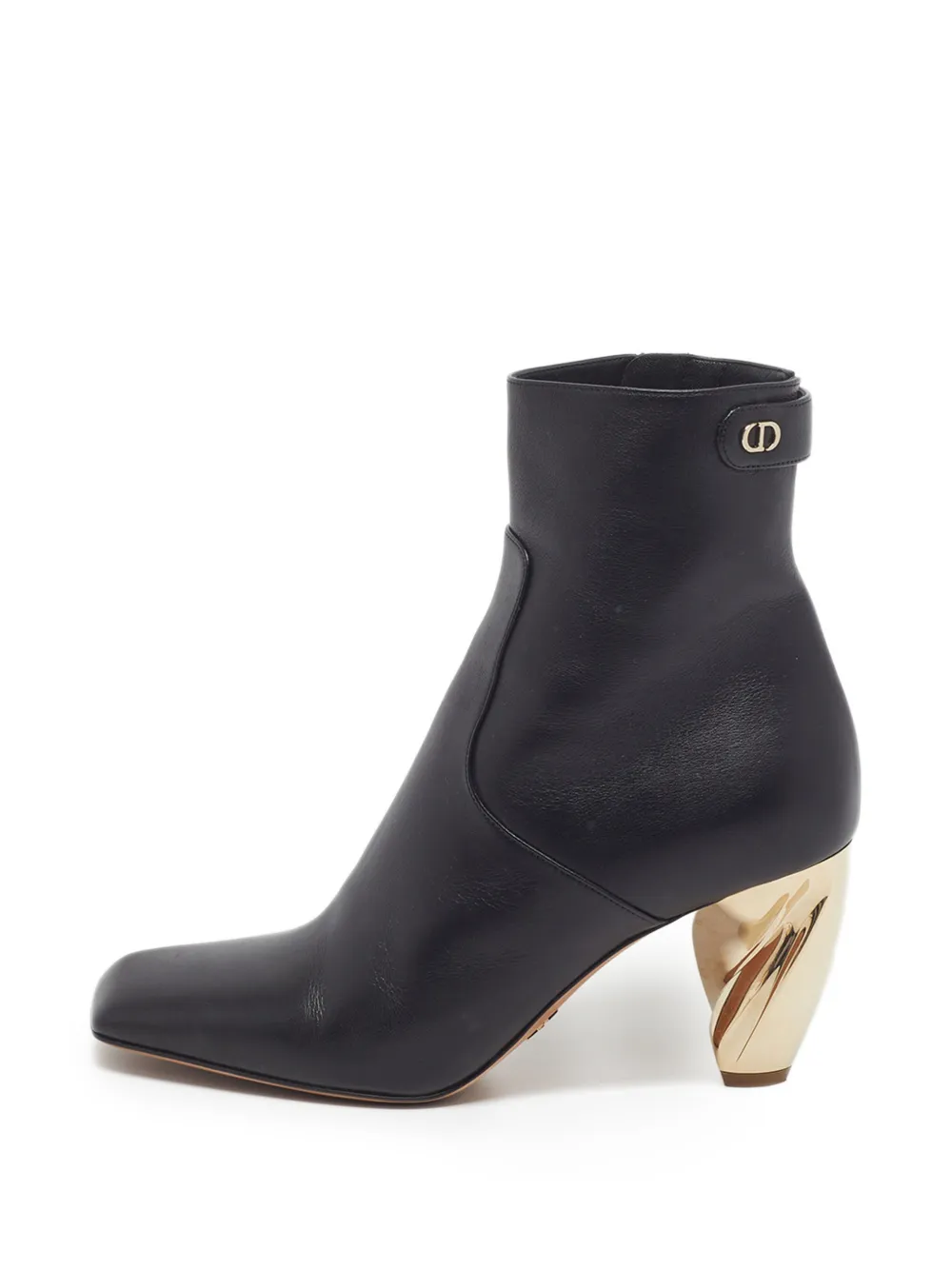 Christian Dior Pre-Owned Rhodes square-toe ankle boots - Black