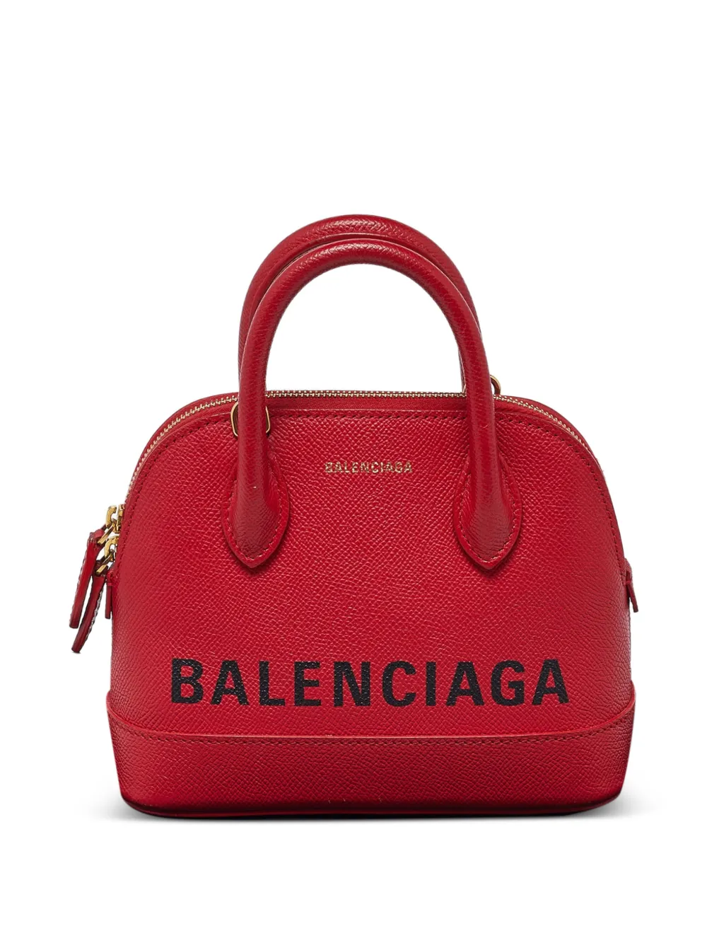 Balenciaga Pre-Owned Ville XXS logo-print tote bag - Rosso
