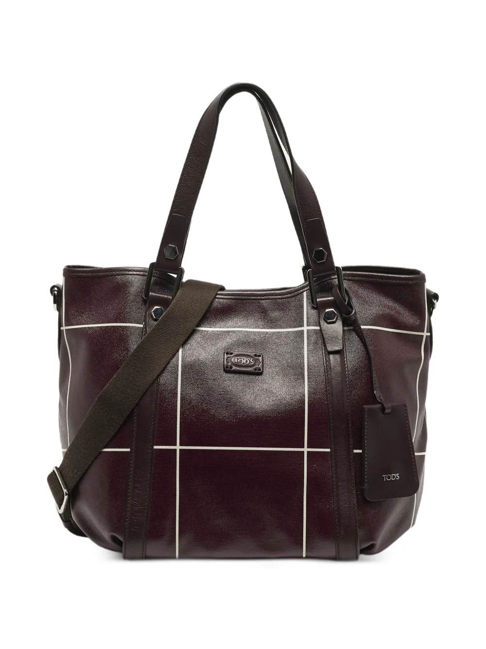 Tod's Vintage G-Line double-handle tote bag - Rosso