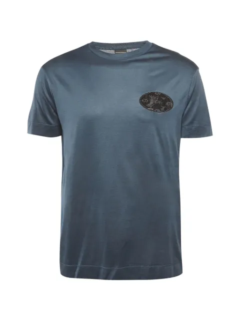 Emporio Armani Pre-Owned playera con apliques