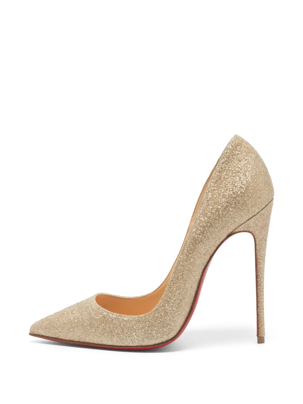 Christian Louboutin Pre-Owned So Kate pointed-toe pumps - Gold