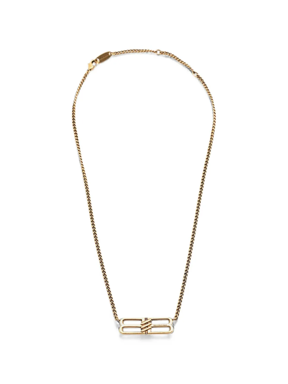 Balenciaga Pre-Owned BB Icon chain necklace - Oro