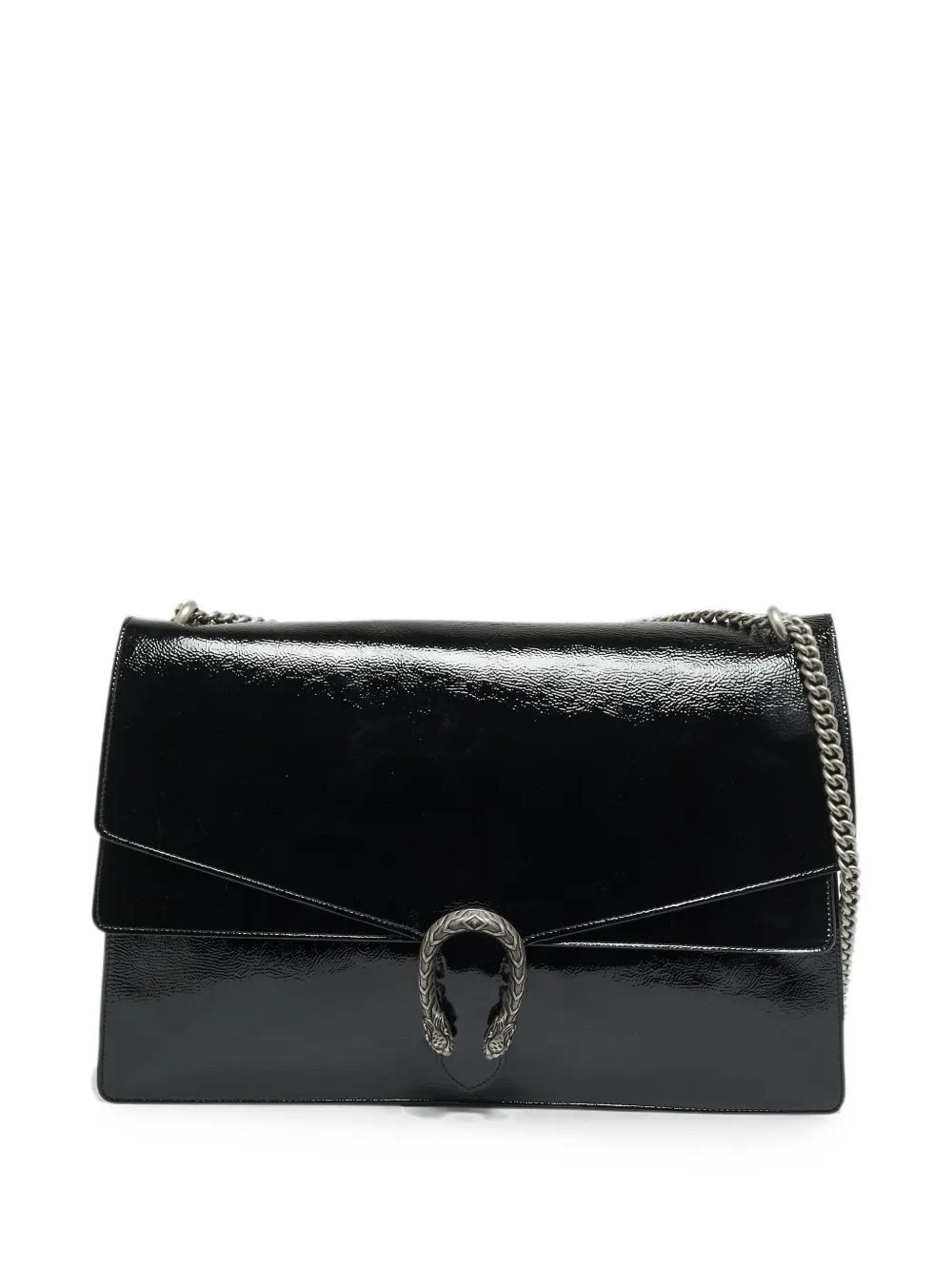 Gucci Pre-Owned large Dionysus leather shoulder bag - Nero