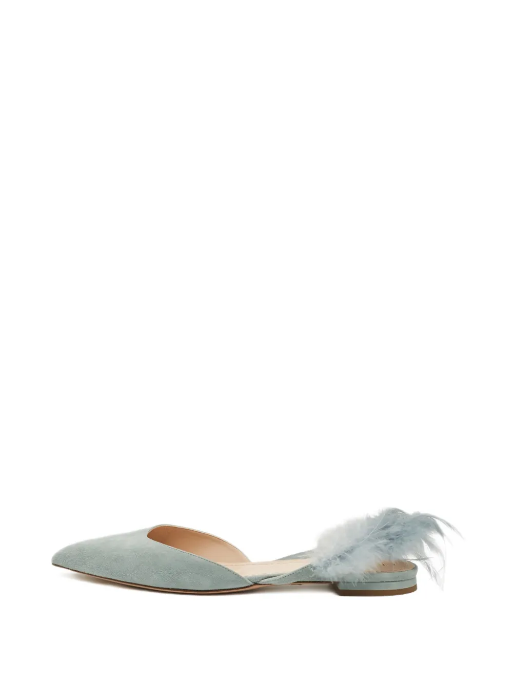 Christian Dior Pre-Owned slingback flat pumps - Blau