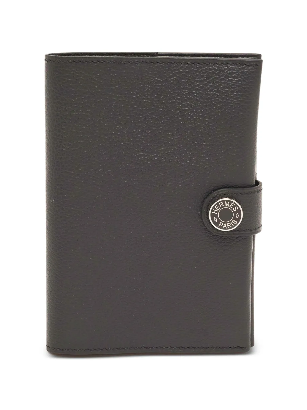 Hermès Pre-Owned R.M.S Evercolor leather passport holder - Nero